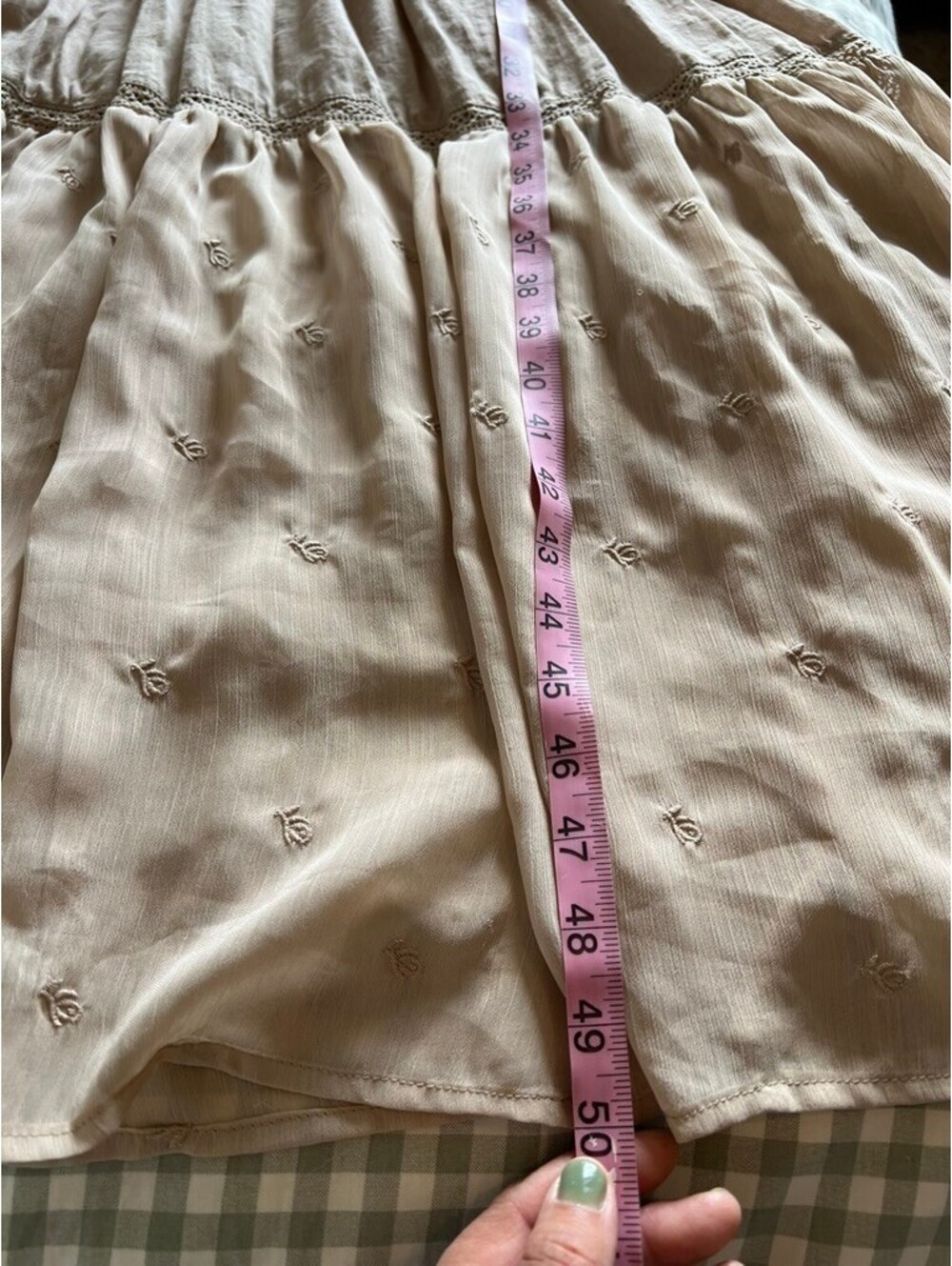 In Loom Boho Skirtall Women's Size L - Picture 7 of 9